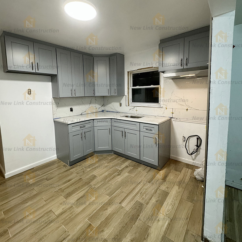 New Link Construction Bathroom Work