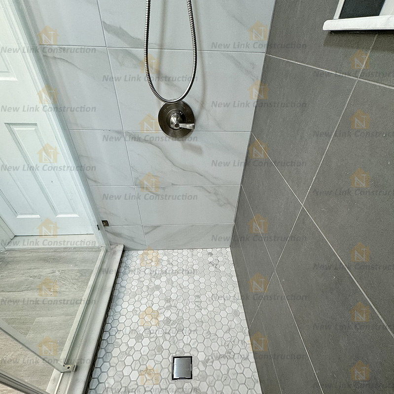 New Link Construction Bathroom Work