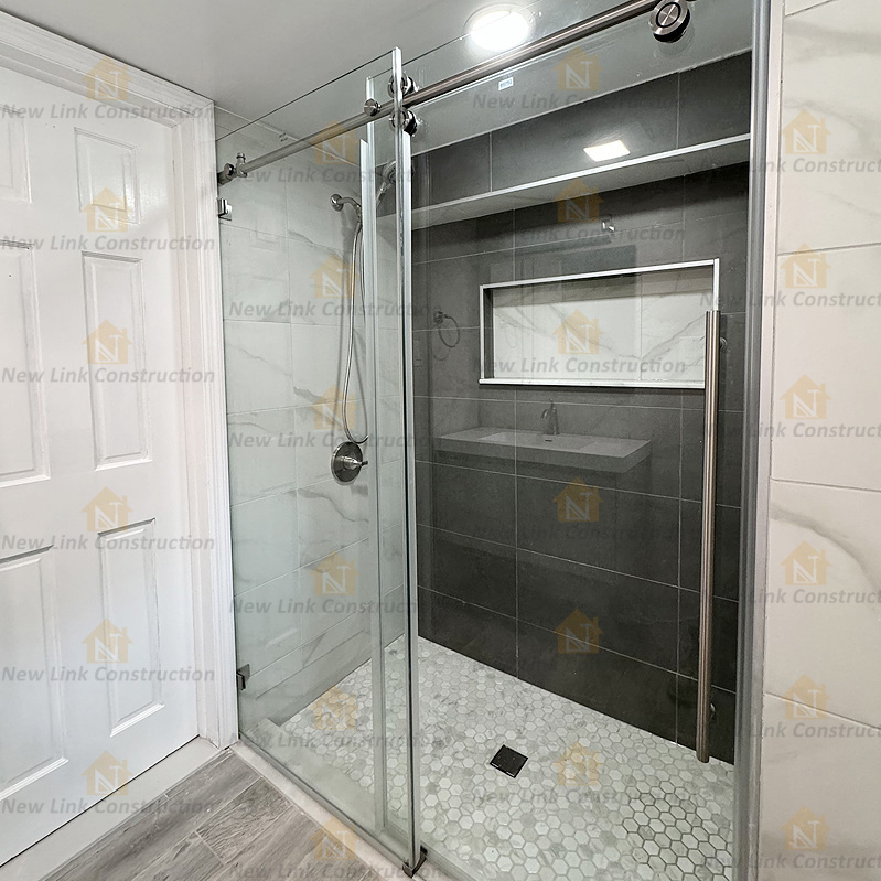 New Link Construction Bathroom Work