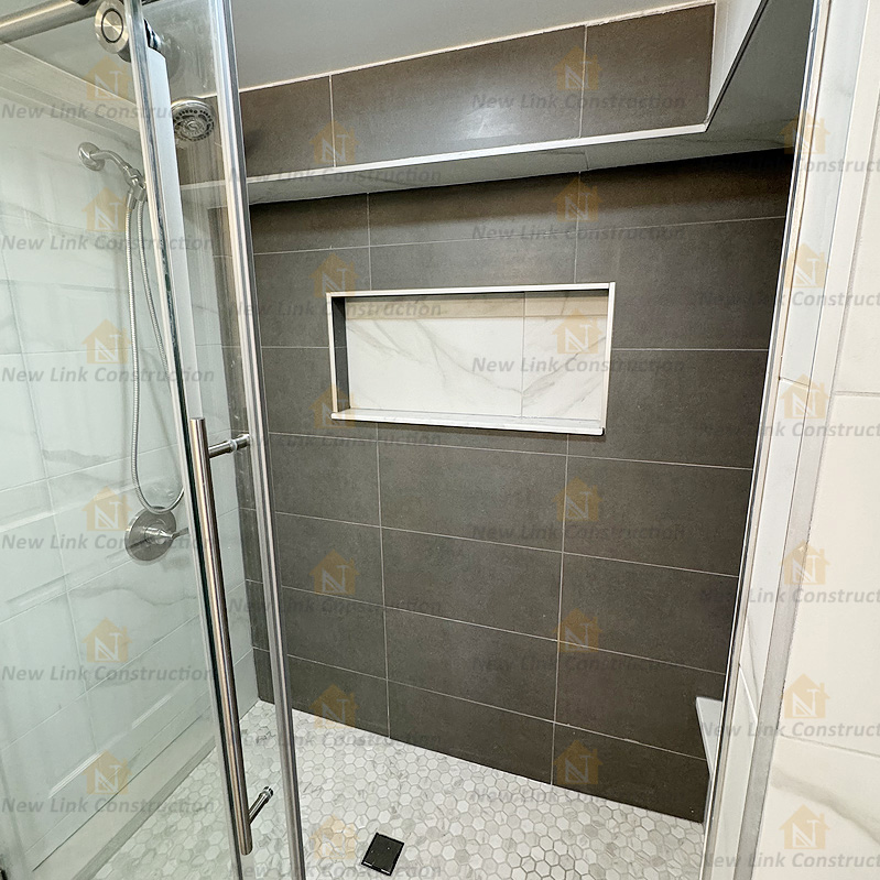 New Link Construction Bathroom Work