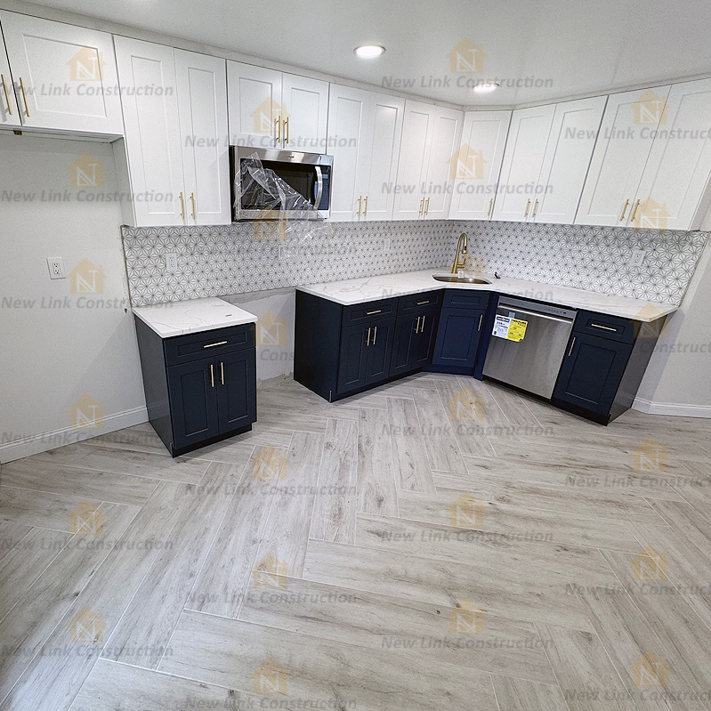 New Link Construction Kitchen Work