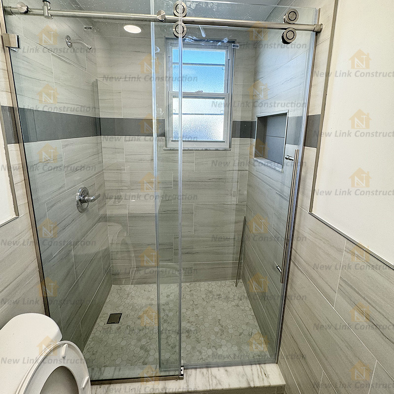 New Link Construction Bathroom Work