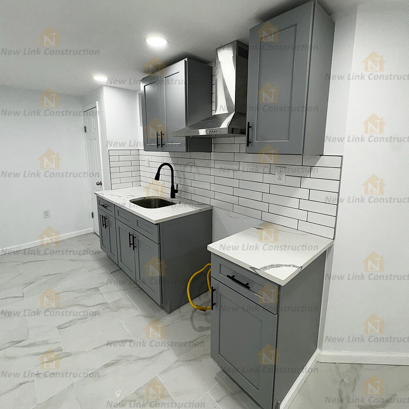 New Link Construction Kitchen Work