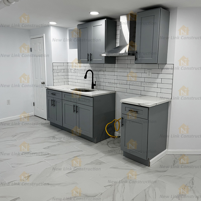 New Link Construction Kitchen Work